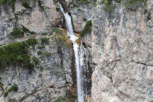 Cascate di Fanes, vodopád