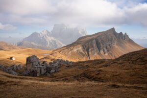 Podzimní Dolomity, Passo di Giau