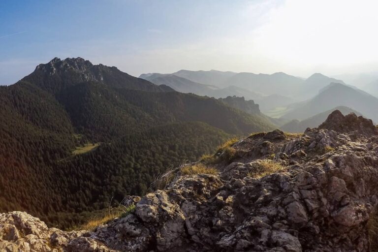 Malý Rozsutec, výhled do okolí, Malá Tatra