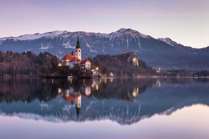 Bledské jezero, nejkrásnější jezera ve Slovinsku