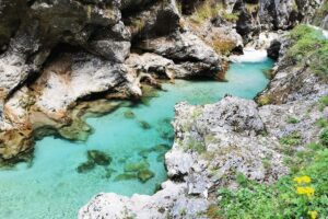 Velika korita Soče, údolí Soči