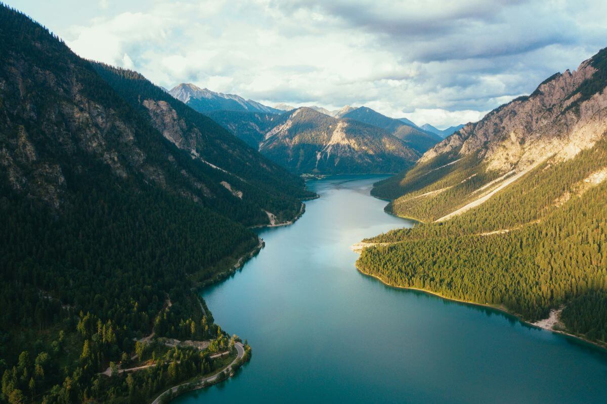 Jezero Plansee, Tyrolsko
