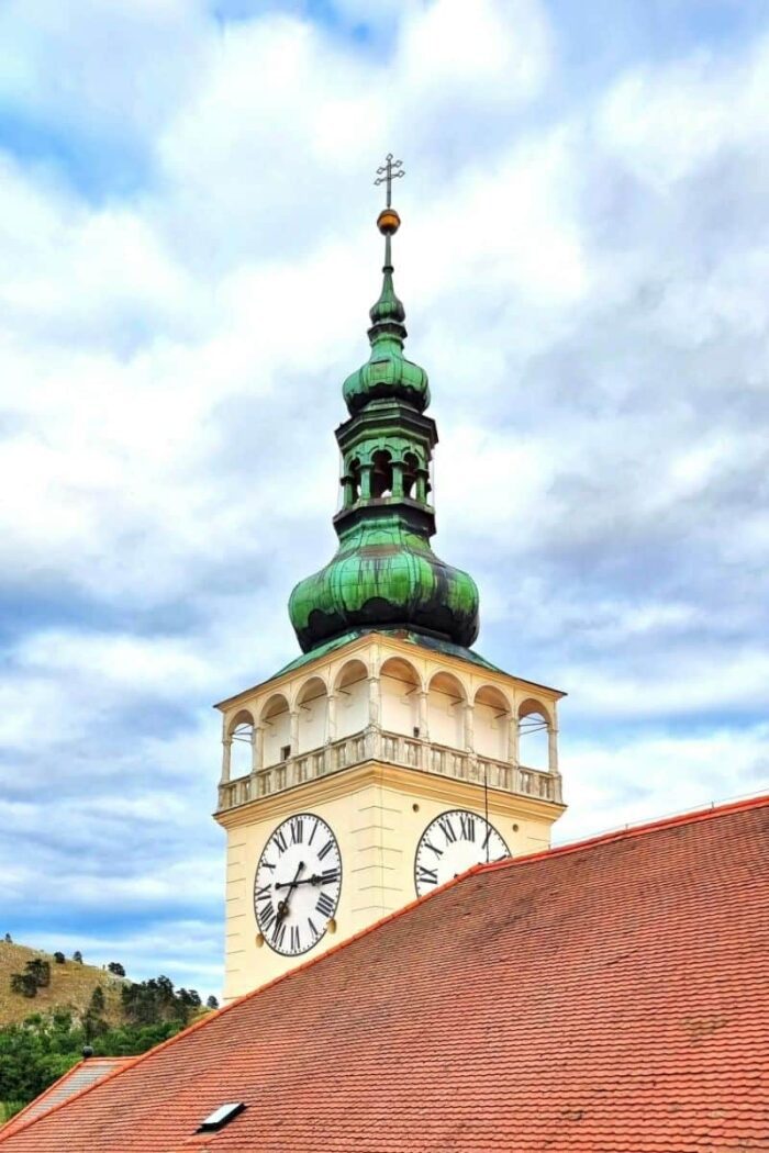 Kostelní věž v Mikulově