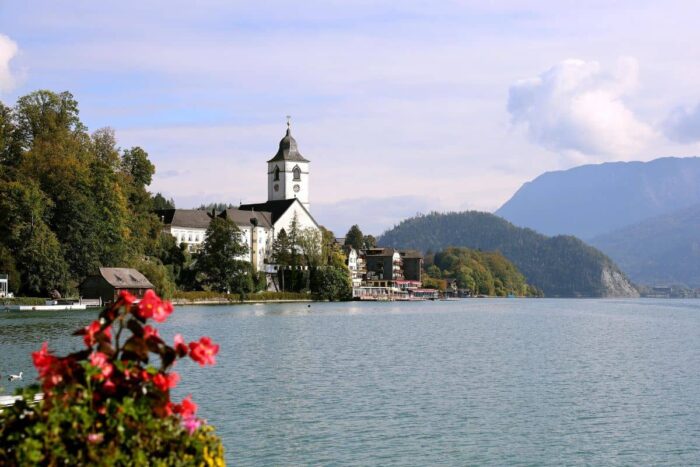 Kostel v Sankt Wolfgang, Wolfgangsee