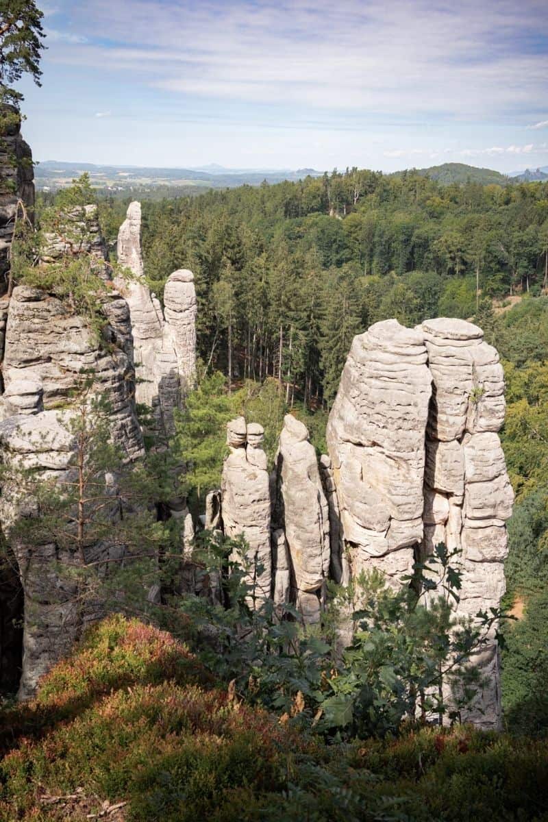 Prachovské skály, vyhlídka českého ráje